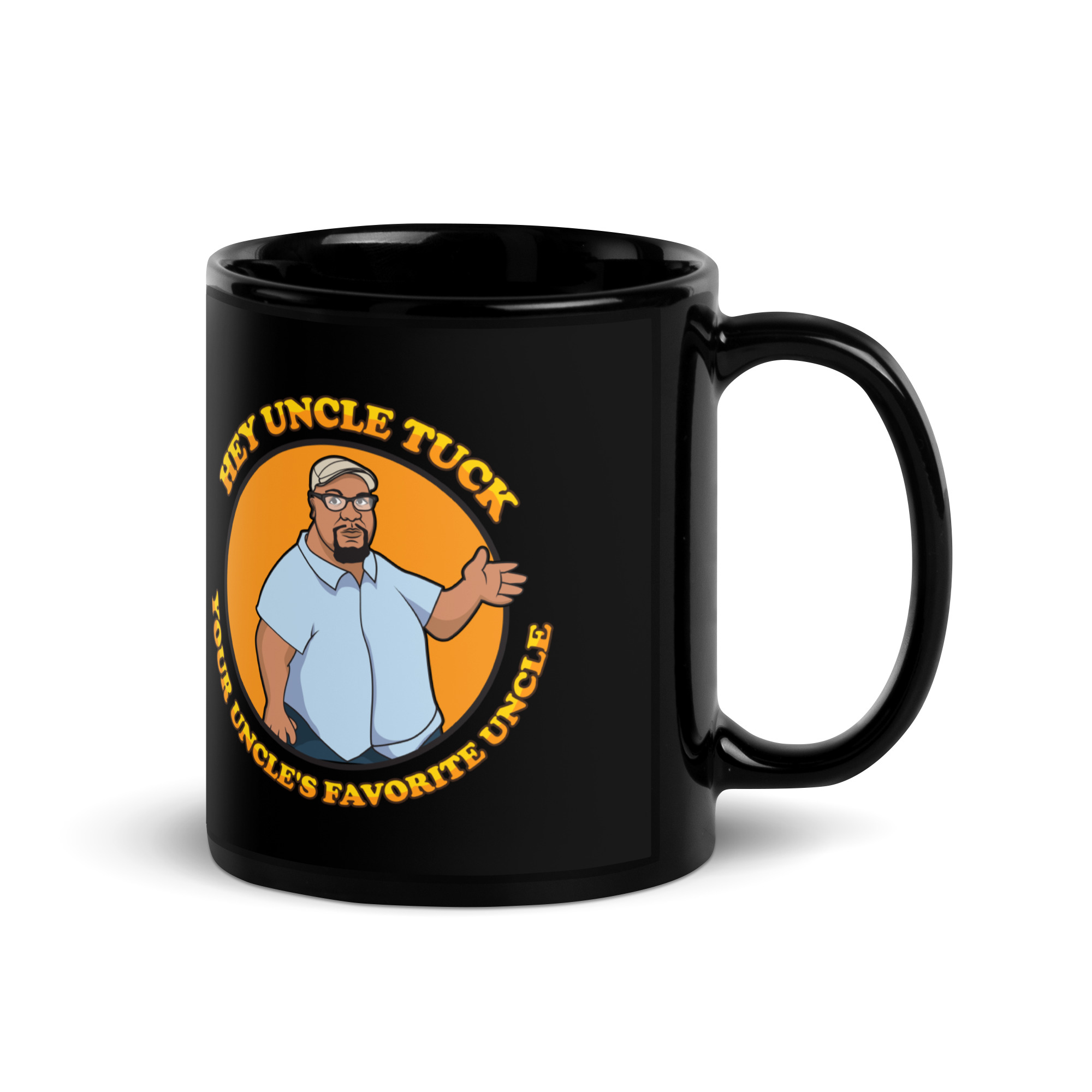Official "Stay F*cking Focused" Black Glossy Mug - Image 3