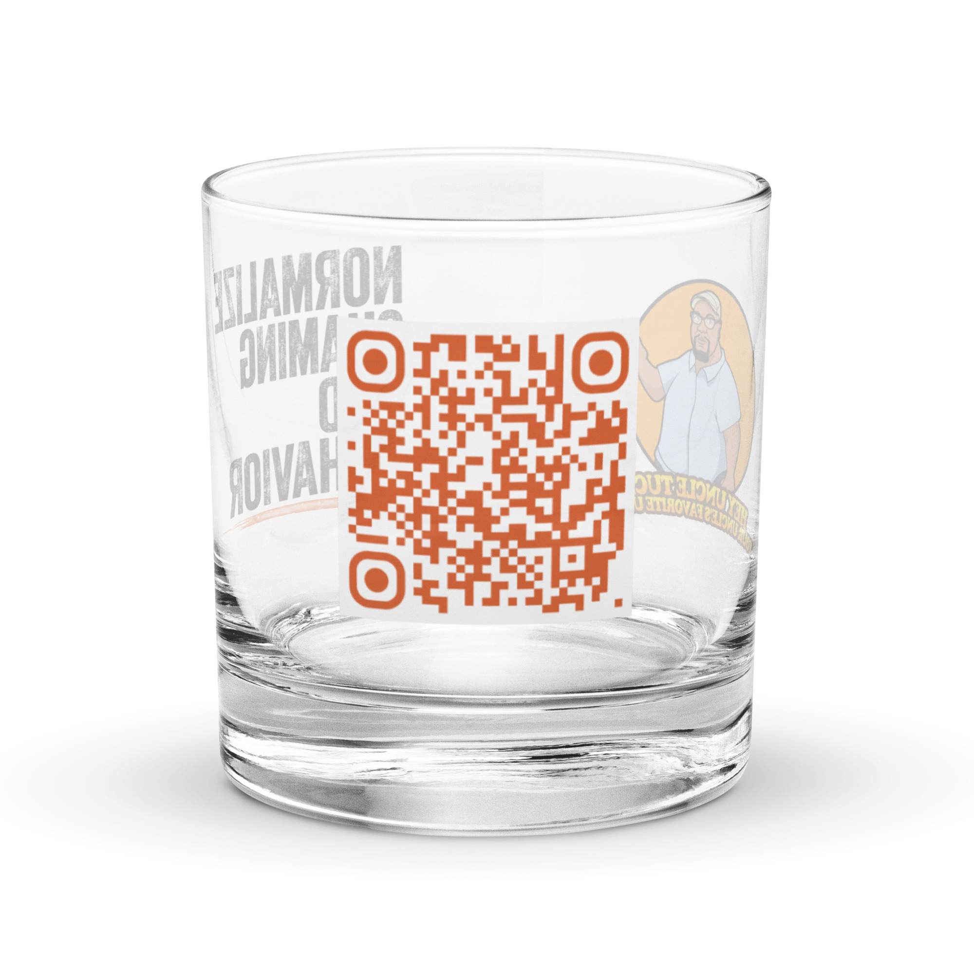 Normalize Shaming Bad Behavior – 10.5 oz Rocks Glass - Image 4