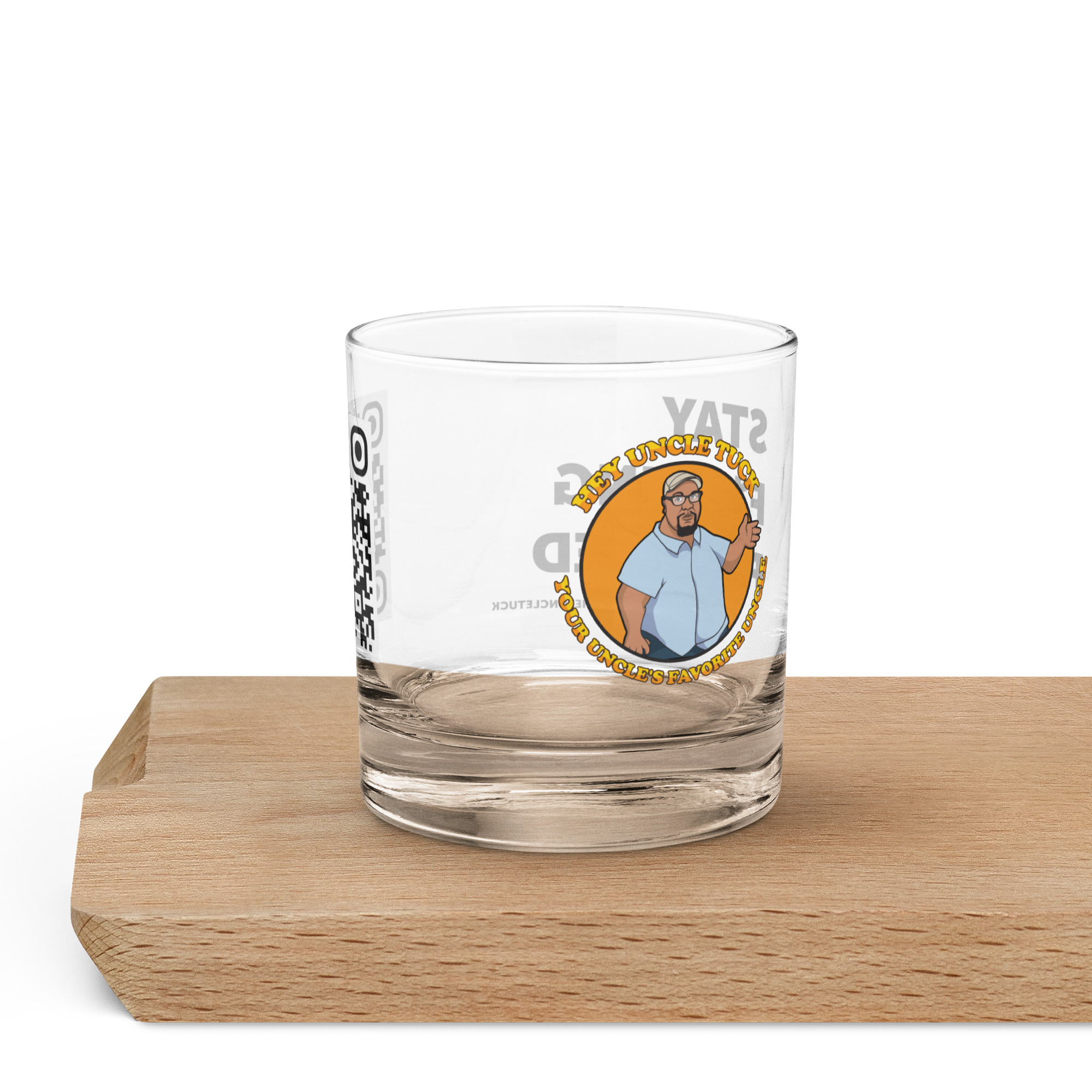 Stay F*cking Focused Rocks Glass - Image 3