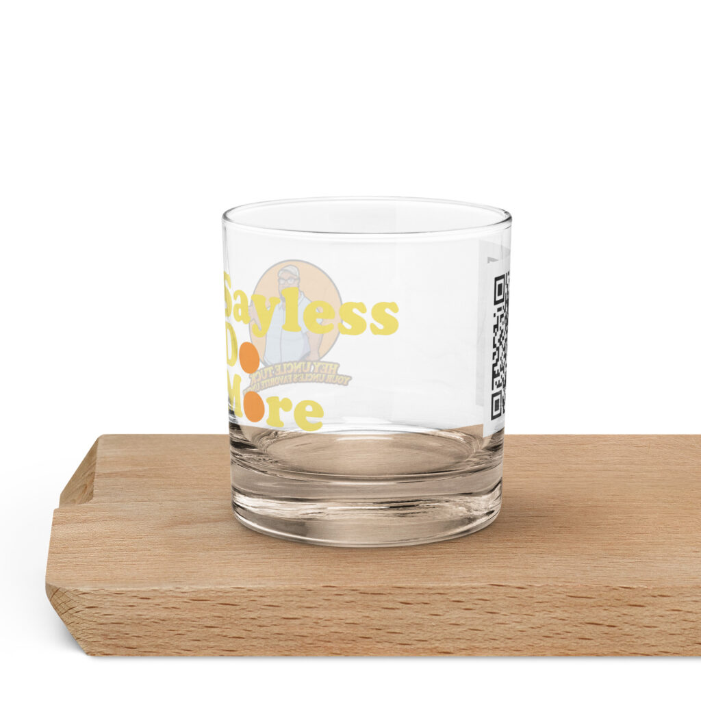 Say Less. Do More. – 10.5 oz Rocks Glass